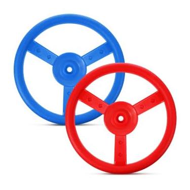 Imagem de 2 Pcs Play Steering Wheel: Kids Steering Wheel for Playground Playset Pirate Outdoor Backyard Treehouse Jungle Gym