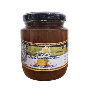 Imagem de Geleia Diet de Abacaxi com Pimenta - 270g - Fazenda Sonnenhof