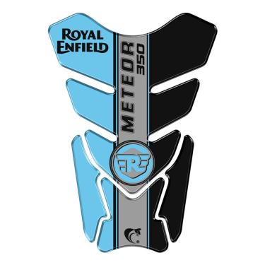 Imagem de Protetor Adesivo Moto Resinado Meteor 350 Azul Cor Azul