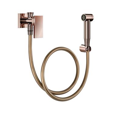 Imagem de Ducha Higiênica Docol New Edge 925630 Com Registro E Derivação Cobre Polido