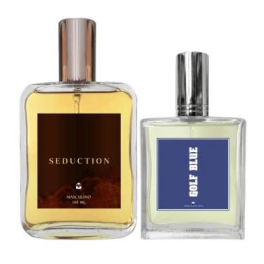 Imagem de Kit Perfume Masculino Seduction 100Ml + Golf Blue 50Ml - Essência Do B