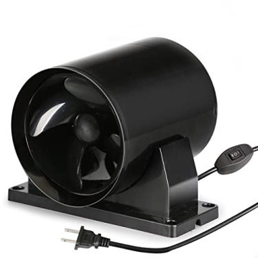 Imagem de Hose Vary Exaustor De Duto 4", Ventiladores Admissão, Ventilador Em Linha Leve Abs 2 Velocidades Com Suporte Removível E Cabo Usb Para Cabine Impressora A Laser, Sótão, Cozinha, Garagem, Porão (2 Ve