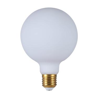 Imagem de SD LUX Lâmpada Led Decorativa Gigante Vintage Com Filamento Edison 12W 2000Lm (Equivalente A 150W), Base E26, Vidro Leitoso Grande Para Escritório Doméstico, Regulável, Luz Diurna, Pacote 1 Unidade