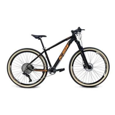 Imagem de Bicicleta Aro 29 Ksw 9v Freio Hidráulico Trava E K7 11/40, Prata