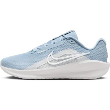 Imagem de Nike Tênis de corrida feminino Downshifter 13 (FD6476-402, azul arsenal claro/pó fóton/branco), Azul arsenal claro/pó de fóton/branco, 37