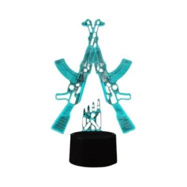 Imagem de Meninos Jogos Desktop Luz Noturna 3D LED Jogo Atmosfera Lâmpada Aniver