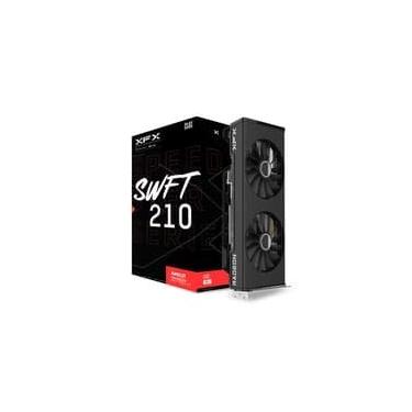 Imagem de Placa de Vídeo XFX RX 7700XT SPEEDSTER SWFT210 Gaming AMD Radeon, 12GB, GDDR6, 192bits, 2544MHz, RDNA 3 - RX-77TSWFTFP