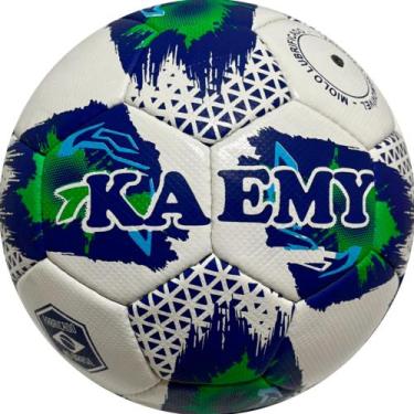 Imagem de Bola Futebol Campo Micro Fibra Azul K72-1 - Kaemy