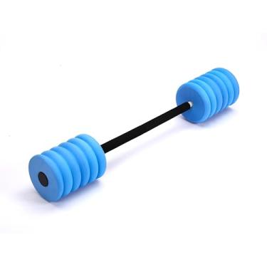 Imagem de Soulchen Halteres longos para exercícios aquáticos de espuma de peso aquático halteres de piscina aquática com espuma EVA de alta densidade para natação e exercícios aeróbicos aquáticos (água, 84 cm)