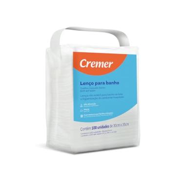 Imagem de Lenço De Banho Cremer Pacote Com 100 Unidades