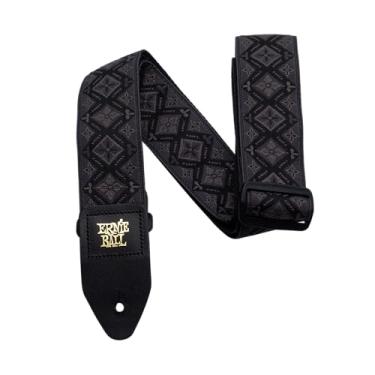Imagem de Ernie Ball Jacquard Guitar Strap, Regal Black (P04093)