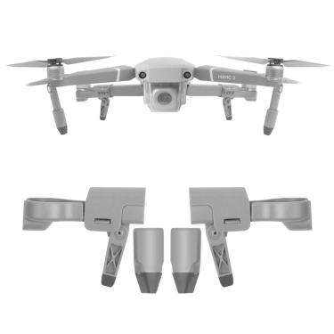 Imagem de Kit extensores dobráveis para pouso seguro do Drone DJI Mavic 2 Pro / Zoom