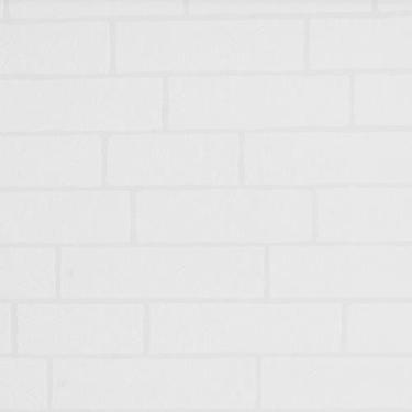 Imagem de Papel De Parede 53Cmx10M Tnt Tijolinho Branco Alto Relevo - Inspire