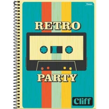 Imagem de Caderno C/D 10 Materias Cliff Masculino 160 Folhas Foroni