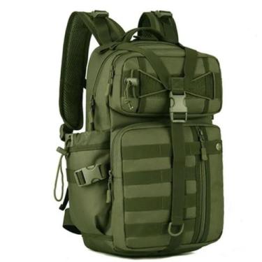 Imagem de Mochila tática Militar reforçada grande 40 litros escolar trilha viage