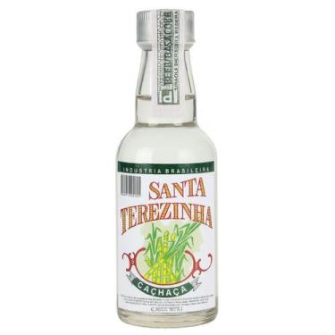 Imagem de Cachaça Santa Terezinha Industria Brasileira 50ml - Armazém WEB