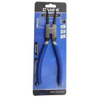 Imagem de Alicate Para Anéis Externos Bico Curvo 7 Polegadas DANMI - Gici Tools