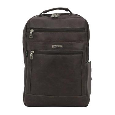 Imagem de Mochila executiva milão p/notebook - m-170 - café - Thigoline, Café