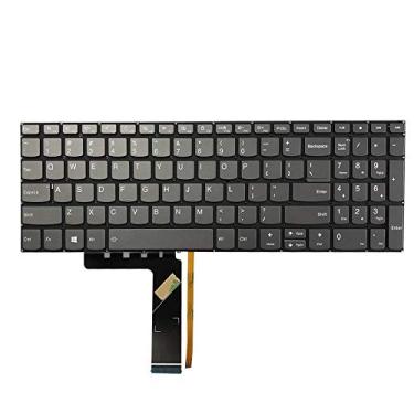 Imagem de Zahara Teclado de laptop US com substituição retroiluminado para Lenovo IdeaPad S340-15API S340-15 S340-15IML S340-15IWL S340-15IIL 81NC, 81N8, 81VW