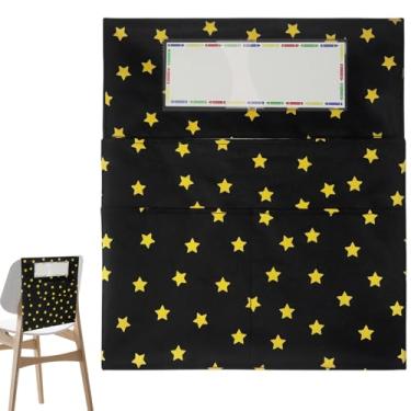 Imagem de Bolsa para Cadeira de Estudante, Bolsa Para Costas de Cadeira Escolar, Organizadores de Armazenamento Para Biblioteca Jardim de Infância Professores Alunos Escritórios