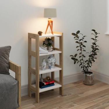 Imagem de Estante em Madeira Maciça e Mdf Linna - Arbol Movelaria