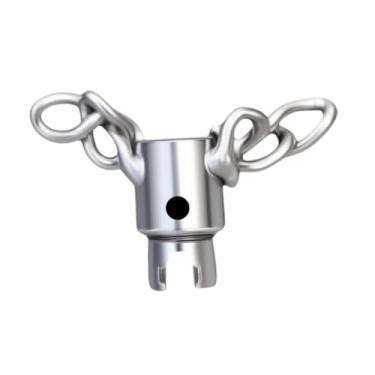 Imagem de Generic Draga de cabo rotativa, draga de tubo de drenagem de óleo com mola, ferramenta de manutenção de tubos multiuso de aço, 16mm