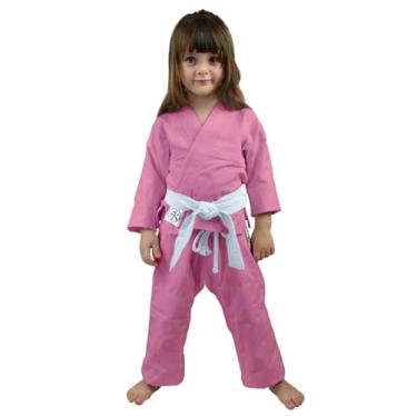 Imagem de Keiko, Kimono Reforçado Juvenil, Unissex, Rosa, M3
