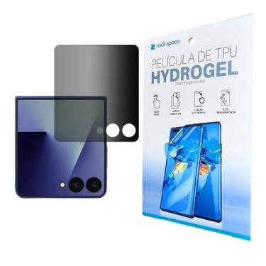 Imagem de Película Fosca de Privacidade Externa para Galaxy Z Flip 7 - Rock Spac