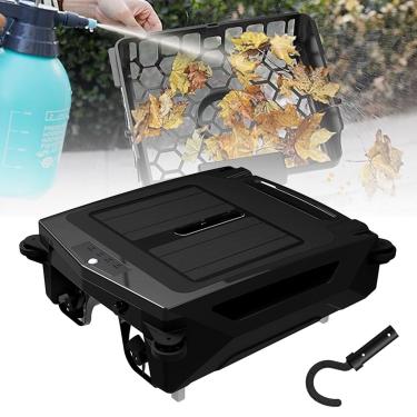 Imagem de Robô Limpador De Piscina Solar/Recarregável Sem Fio - 2 Modos De Limpeza + Prevenção Automática De Obstáculos + 2 Motores Tolerantes Ao Cloro De Sal + Dura Até 18 Horas, 1 Gancho