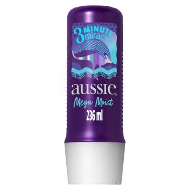 Imagem de Tratamento Aussie Mega Moist 3 Minute Miracle Abacate e Óleo De Jojoba 236ml, Aussie