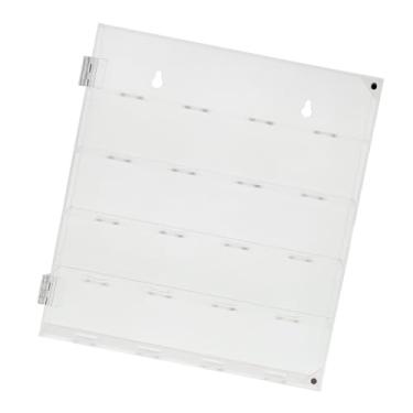 Imagem de RNXRZANK Expositor de Bolas de Golfe, Suporte para Bolas de Golfe, Suporte de Exposição de Prateleira de Tacos para Colecionadores, com Tampa para 20 Bolas