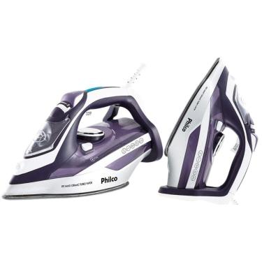 Imagem de Ferro Passar Roupaturbo Vapor Philco Pfe Nano Ceramic 220V
