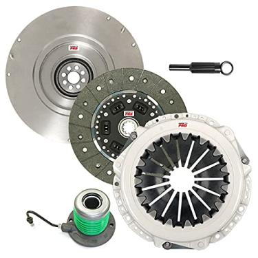 Imagem de ClutchMax Kit de embreagem PRO Heavy Duty OEM com volante com cilindro escravo compatível com Ford Mustang 4.0L SOHC 6cyl 2005 2006 2007 2008 2009 2010 (CP07193HDWS-FW167749-CK)