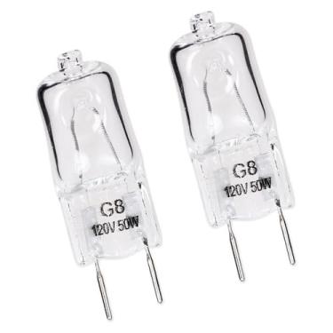 Imagem de Norward Lâmpada de micro-ondas LG 6912A40002J, lâmpada de halogêneo compatível com LG Kenmore LMV2031ST LMV2031BD 83543, lâmpada de micro-ondas 120V 50W G8 substitui 2025028 AH3610037 EA3610037