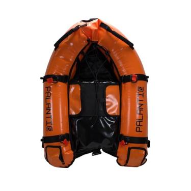 Imagem de Palantic Barco flutuante inflável de mergulho com bandeira de mergulho e bomba de ar