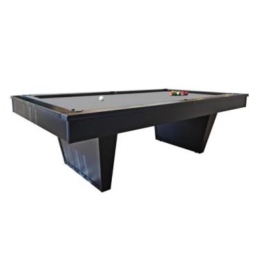 Imagem de Mesa de Sinuca/Bilhar - 2,53x1,40 - Nelson Bilhares, Cinza