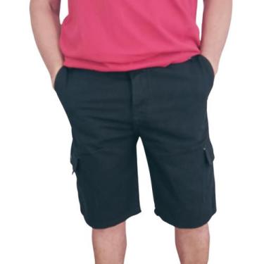 Imagem de Bermuda Masculina Premium Cargo Seis Bolsos Multifunção - Sol & Cia Mo