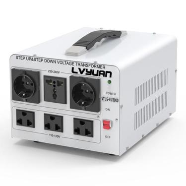 Imagem de Transformador de tensão LVYUAN VTUS-3000 3000W 110V a 220V