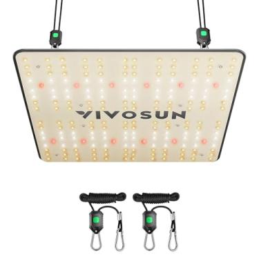 Imagem de VIVOSUN VS1000 Lâmpada LED de crescimento com diodos de espectro completo e driver Sosen, luzes reguláveis semelhantes ao sol para plantas de interior, mudas e lâmpadas de flores para barraca de 5 x 2