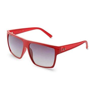 Imagem de GUESS GF0158 unissex, Matte Red/Gradient Smoke, One Size