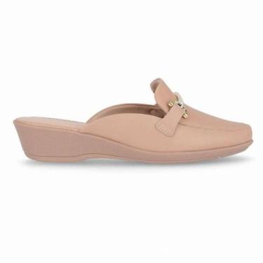 Imagem de Sapato Piccadilly Mule - Feminino - Nude, 37
