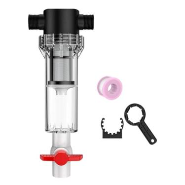 Imagem de WeiLaiKeQi Bomba de filtro de aquário, filtro de água de sedimentos, pequeno lago, 3/4'', acessórios para aquário, à prova de vazamentos, filtragem de, Rosca Macho de Malha 100