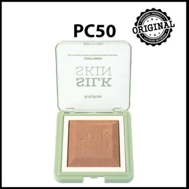 Imagem de Po Compacto Ruby Rose Baked Light Finish Silk Skin HBM403, PC50