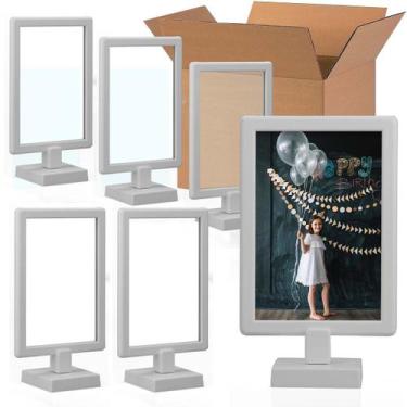 Imagem de Porta Retrato 10x15 Display Duplo Foto - 20 unidades - Fernandes