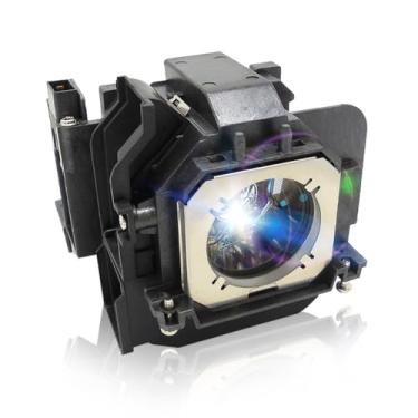 Imagem de CTLAMP Lâmpada de substituição para projetor ET-LAEF100 de qualidade A+ com invólucro compatível com PANASONIC PT-EW550 PT-EW550L PT-EW650 PT-EW650L PT-EX520 PT-EX520L EX620 PT-EX620L PT-EZ590