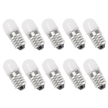 Imagem de Lâmpadas LED E10 12V Branco Quente AC/DC E10 Parafuso Miniatura Lâmpadas LED 0,5 Watts 65Lm 12 Volts Miniatura Lâmpadas Lanterna (20)