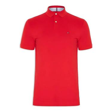 Imagem de Camiseta Gola Polo Tommy Hilfiger Im 1985 Verde Claro Slim-Masculino