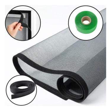 Imagem de 2X Protetor Janela Tela Mosquiteira Insetos Mosquito Pernilo