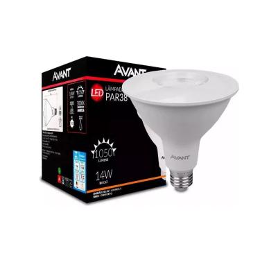Imagem de Lâmpada Par 38 14W Bivolt E27 3000K Luz Amarela Avant