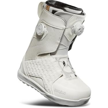 Imagem de ThirtyTwo Botas de Snowboard Lashed Double Boa - Botas de Snowboard com Laço de Zona Dupla e Sola Aderente - Mulheres - Osso - Tamanho 7,5